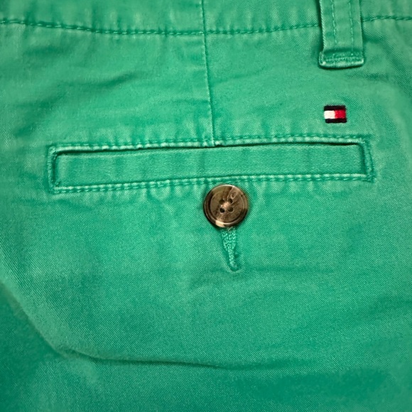 Tommy Hilfiger Green Cotton Pants - Picture 9 of 9
